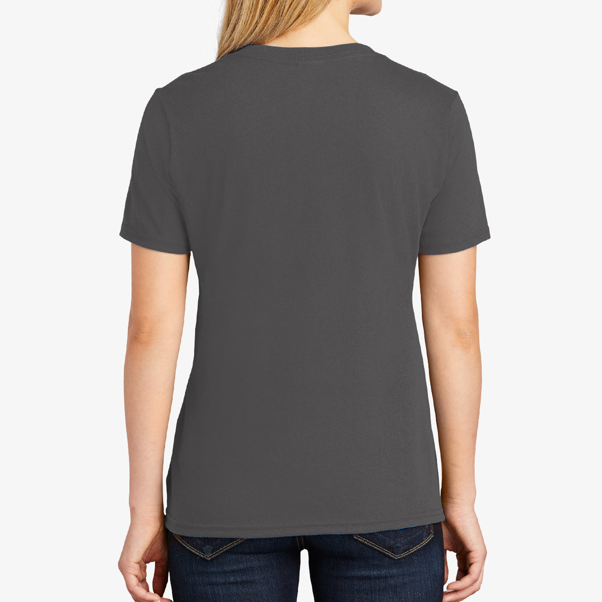 Women Core Cotton V-Neck Tee