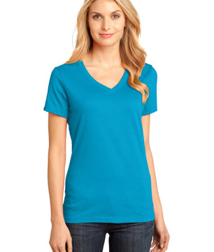 District ®  - Women's Perfect Weight ®  V-Neck Tee. DM1170L