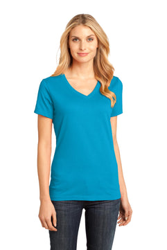 District ®  - Women's Perfect Weight ®  V-Neck Tee. DM1170L