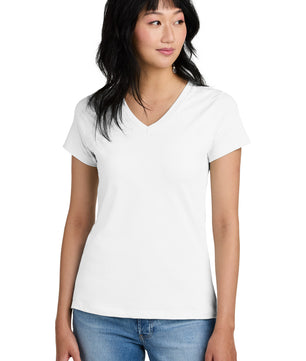 District ®  - Women's Perfect Weight ®  V-Neck Tee. DM1170L