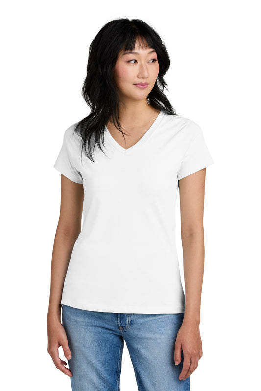 District ®  - Women's Perfect Weight ®  V-Neck Tee. DM1170L