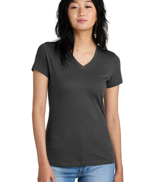 District ®  - Women's Perfect Weight ®  V-Neck Tee. DM1170L