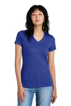 District ®  - Women's Perfect Weight ®  V-Neck Tee. DM1170L