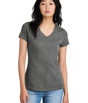 District ®  - Women's Perfect Weight ®  V-Neck Tee. DM1170L