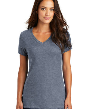 District ®  - Women's Perfect Weight ®  V-Neck Tee. DM1170L