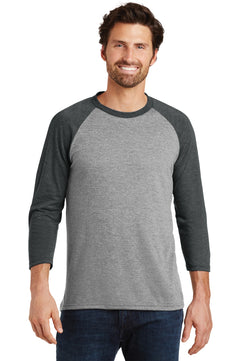 District  ®  Perfect Tri ®  3/4-Sleeve Raglan. DM136