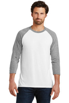 District  ®  Perfect Tri ®  3/4-Sleeve Raglan. DM136