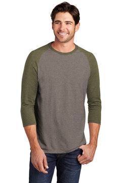 District  ®  Perfect Tri ®  3/4-Sleeve Raglan. DM136