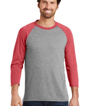District  ®  Perfect Tri ®  3/4-Sleeve Raglan. DM136