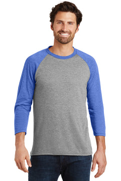 District  ®  Perfect Tri ®  3/4-Sleeve Raglan. DM136