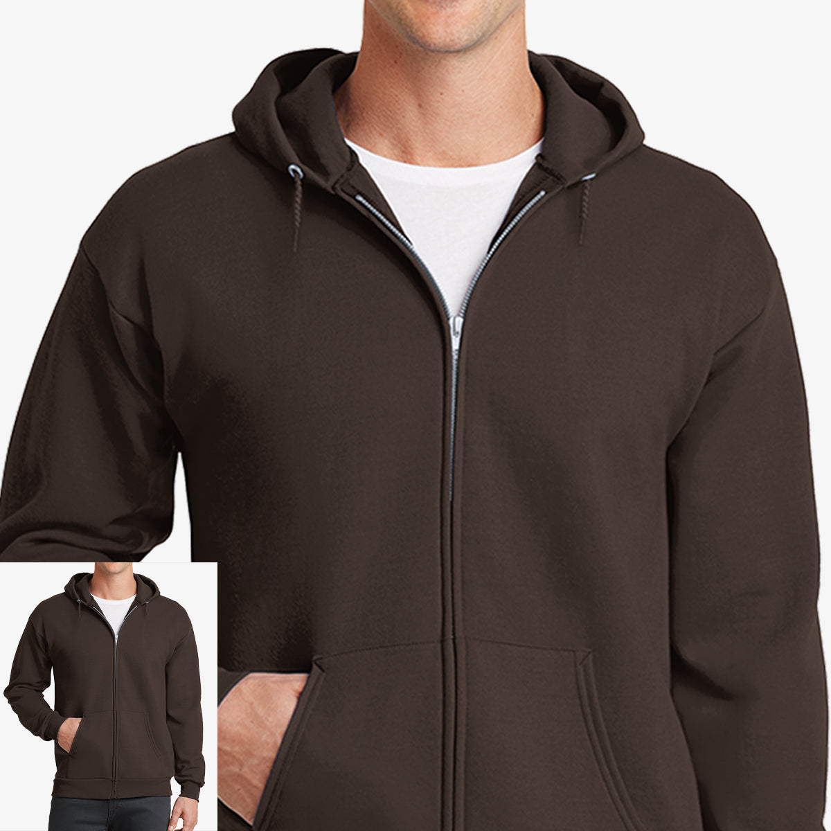 Men Zip Hoodie
