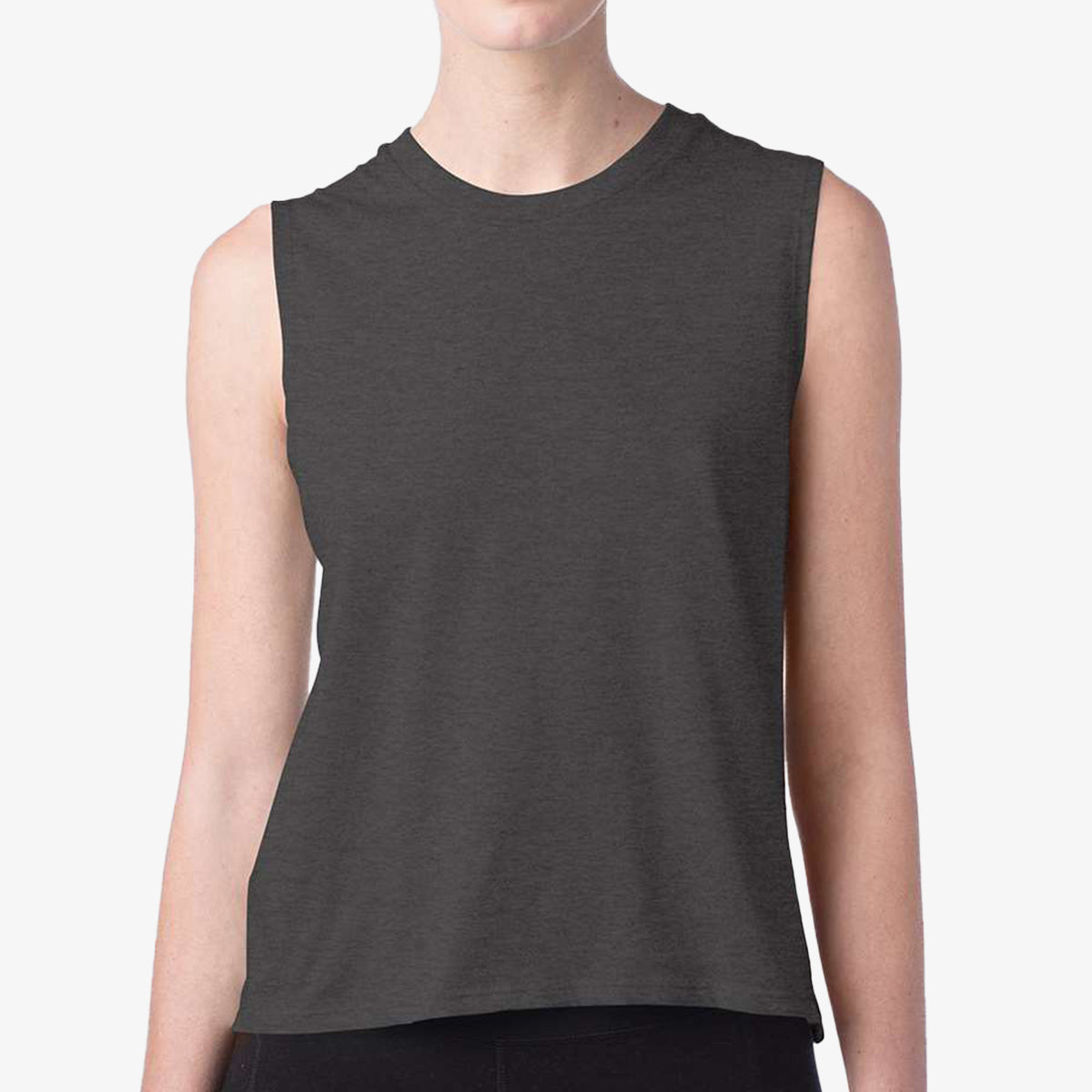 1174 Jersey Go-To Crop Muscle Tank