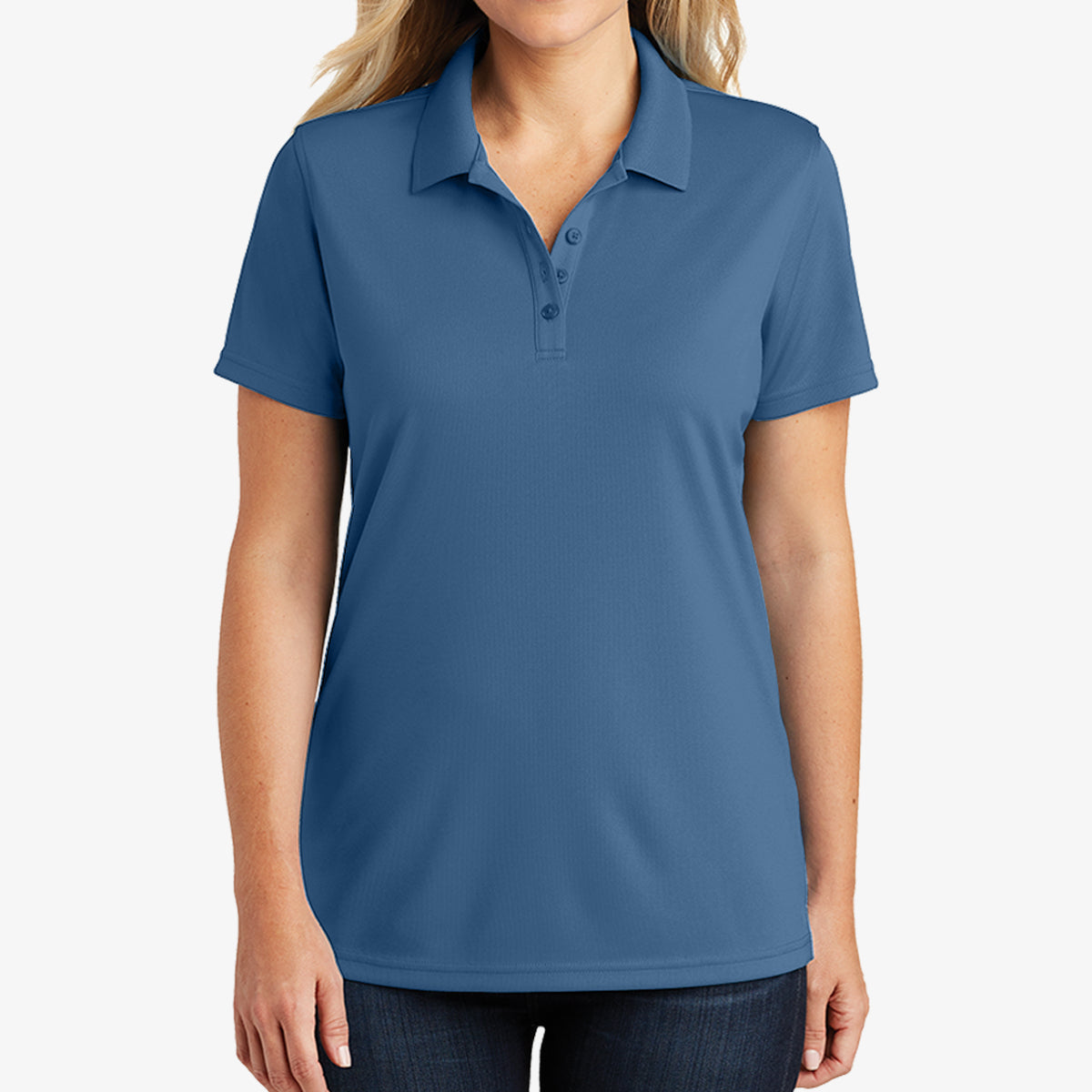 Women PosiCharge Racermesh Polo Shirt