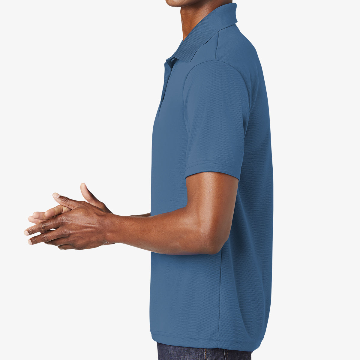 Men PosiCharge Racer Mesh Polo Shirt