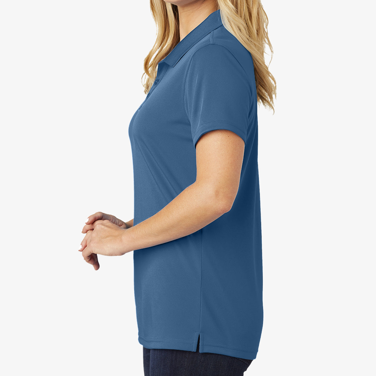 Women PosiCharge Racermesh Polo Shirt