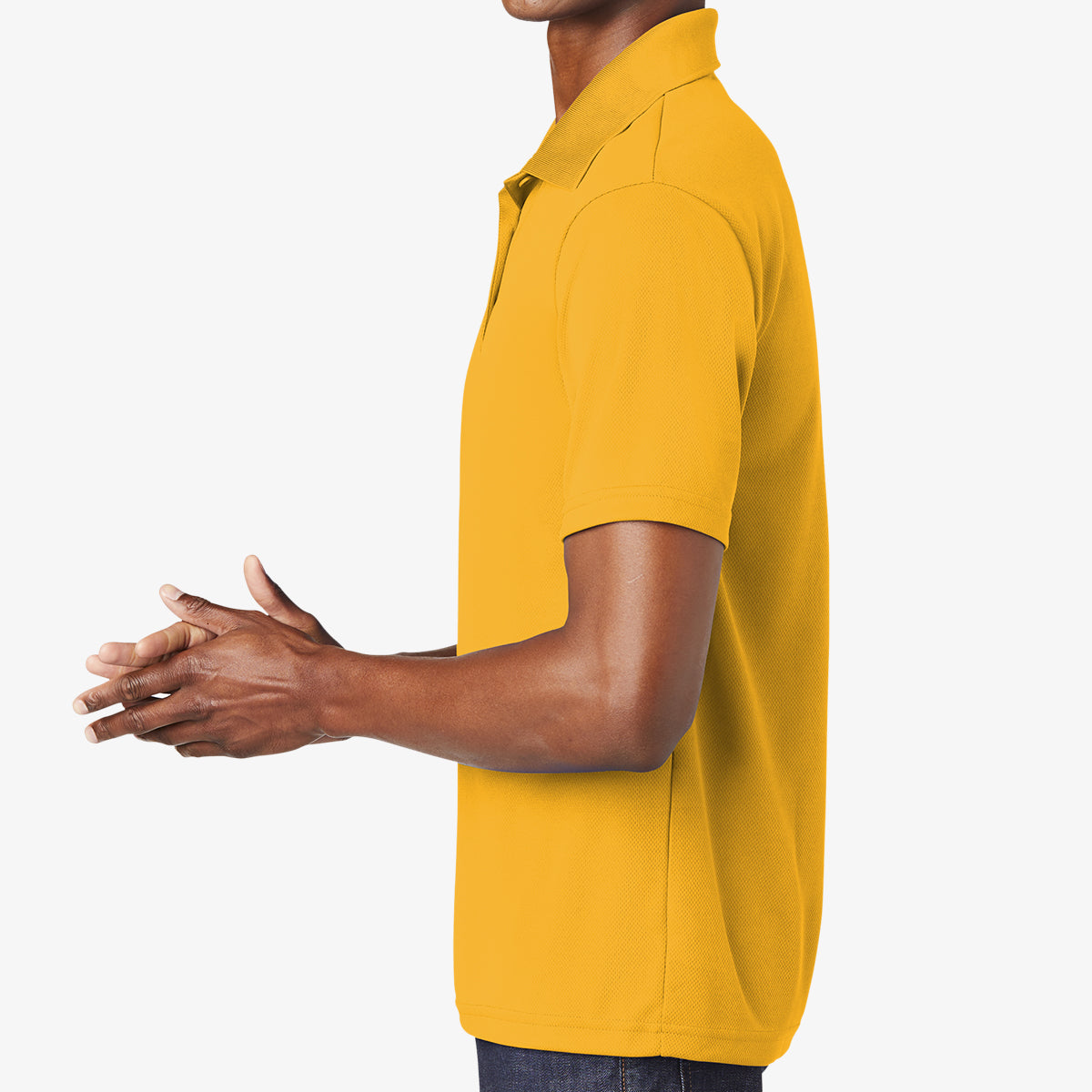 Men PosiCharge Racer Mesh Polo Shirt