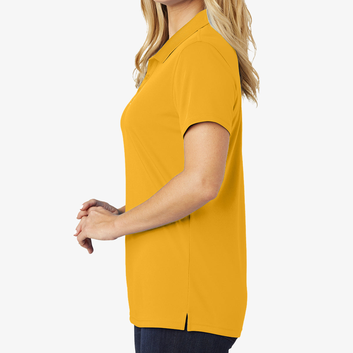 Women PosiCharge Racermesh Polo Shirt