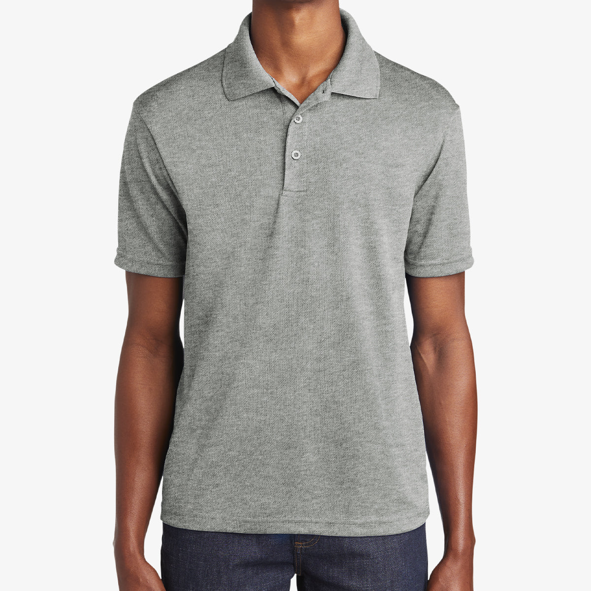Men PosiCharge Racer Mesh Polo Shirt
