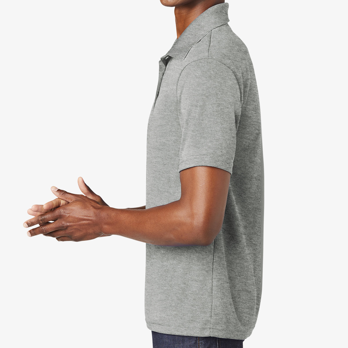 Men PosiCharge Racer Mesh Polo Shirt