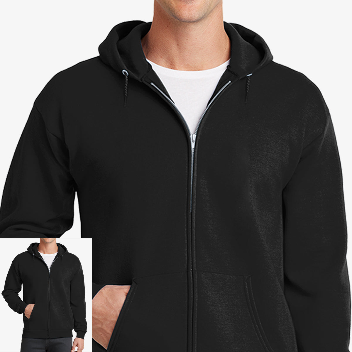 Men Zip Hoodie