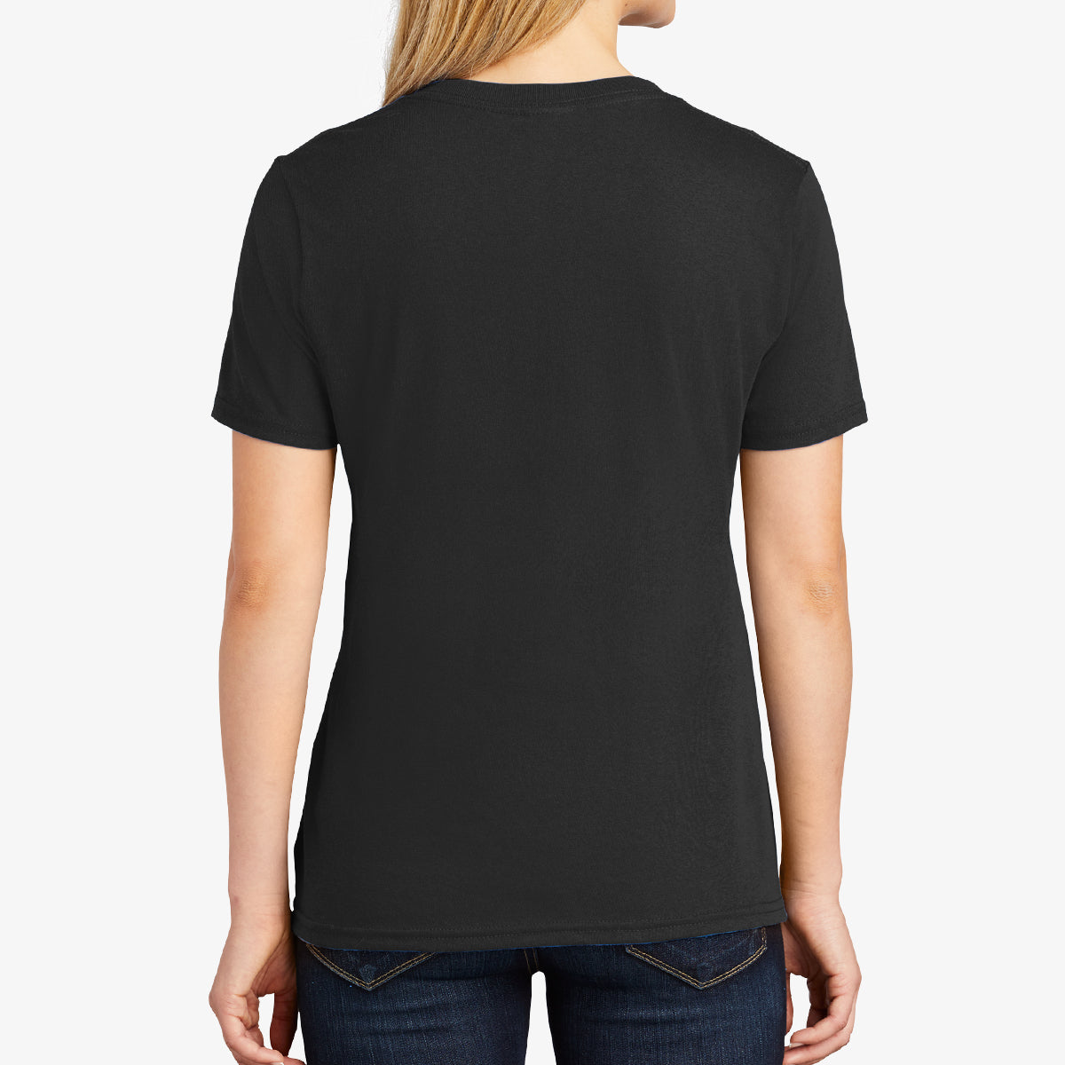 Women Core Cotton V-Neck Tee