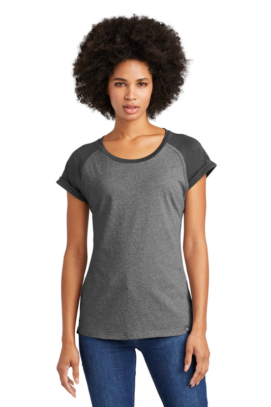 New Era  ®  Women's Heritage Blend Varsity Tee. LNEA107