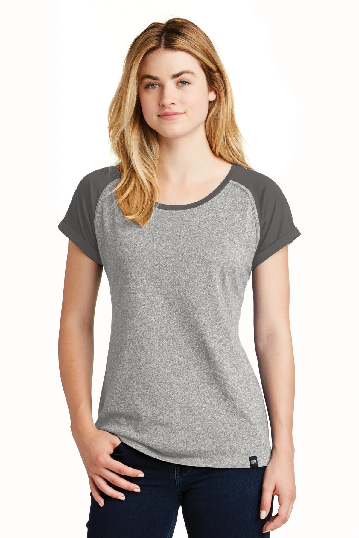 New Era  ®  Women's Heritage Blend Varsity Tee. LNEA107