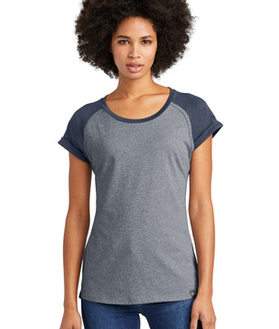 New Era  ®  Women's Heritage Blend Varsity Tee. LNEA107