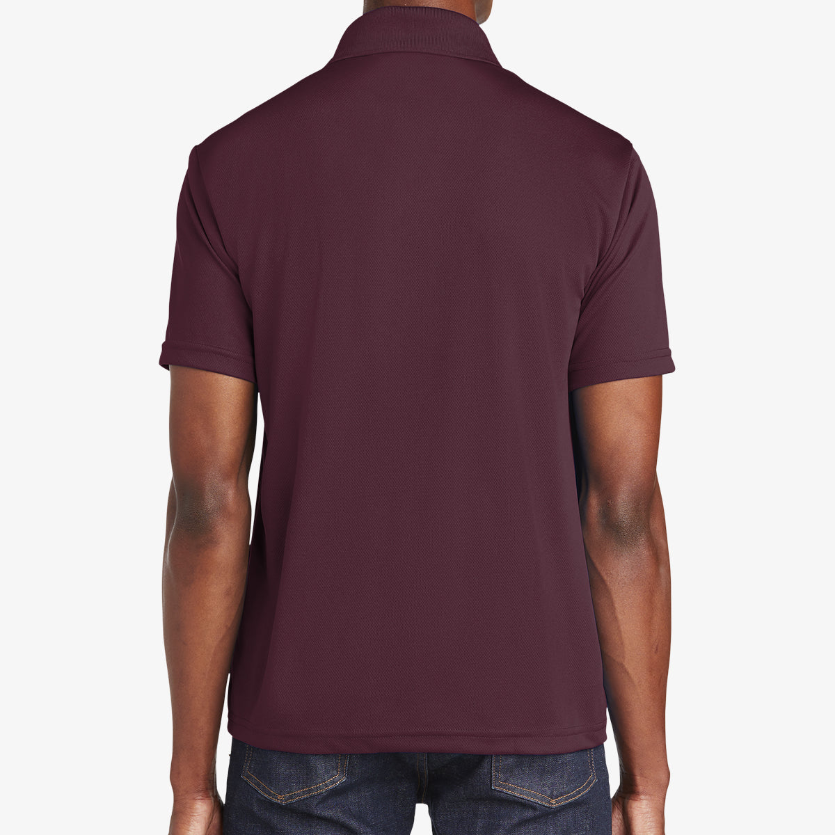 Men PosiCharge Racer Mesh Polo Shirt