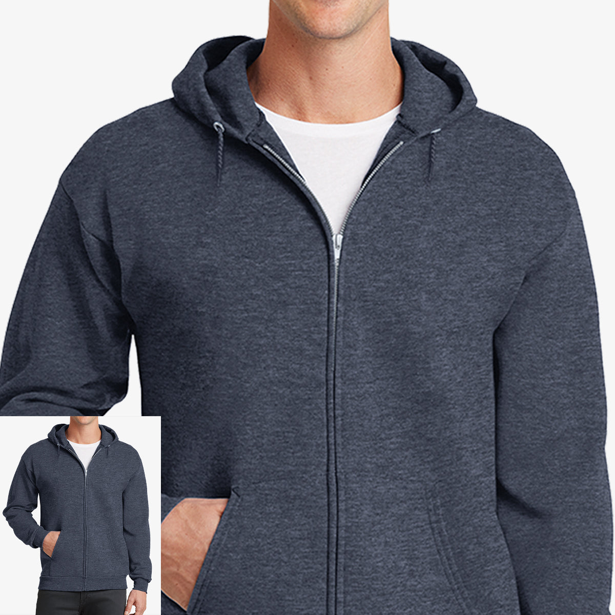 Men Zip Hoodie