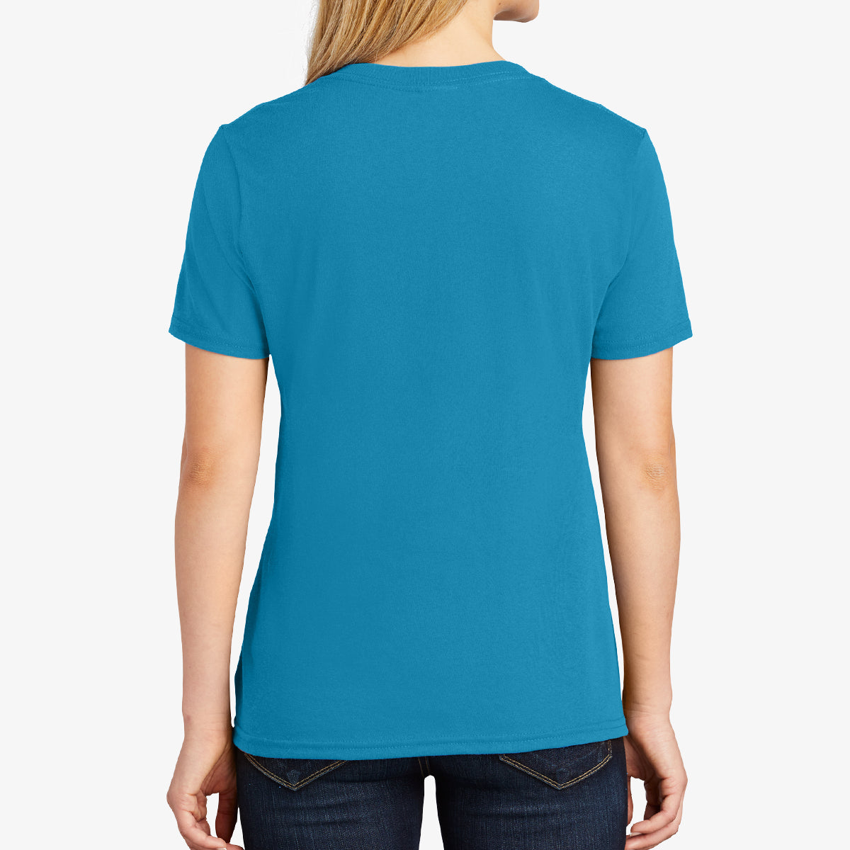 Women Core Cotton V-Neck Tee