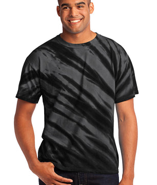 Port & Company ®  - Tiger Stripe Tie-Dye Tee. PC148