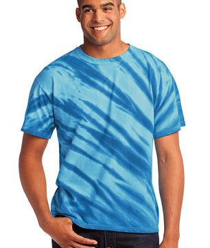 Port & Company ®  - Tiger Stripe Tie-Dye Tee. PC148