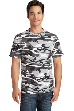 Port & Company ®  Core Cotton Camo Tee.  PC54C