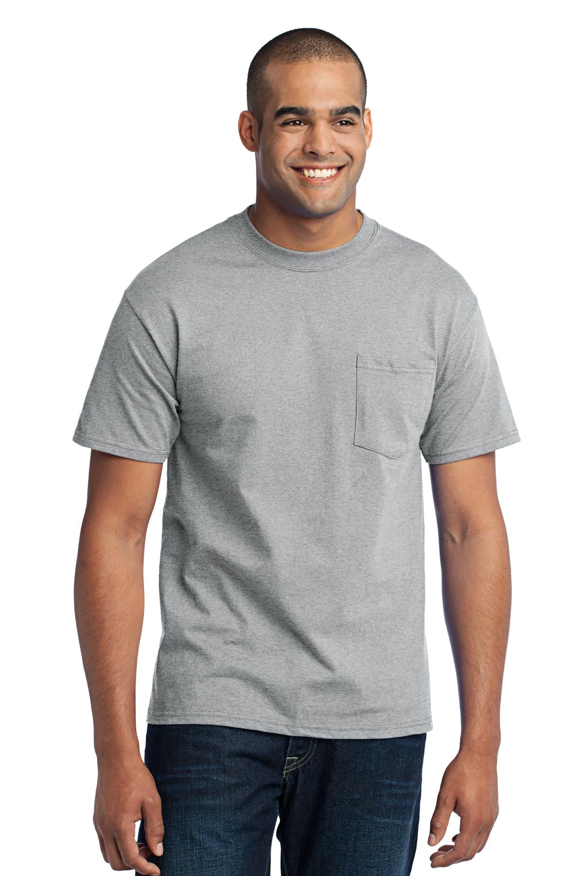 Port & Company ®  Tall Core Blend Pocket Tee. PC55PT