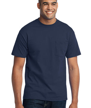 Port & Company ®  Tall Core Blend Pocket Tee. PC55PT