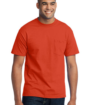 Port & Company ®  Tall Core Blend Pocket Tee. PC55PT