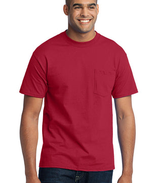 Port & Company ®  Tall Core Blend Pocket Tee. PC55PT
