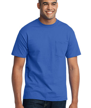 Port & Company ®  Tall Core Blend Pocket Tee. PC55PT
