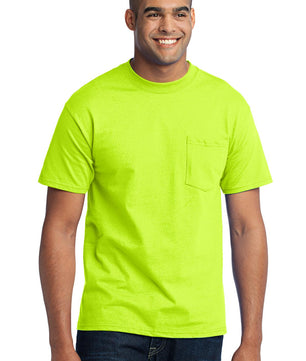 Port & Company ®  Tall Core Blend Pocket Tee. PC55PT