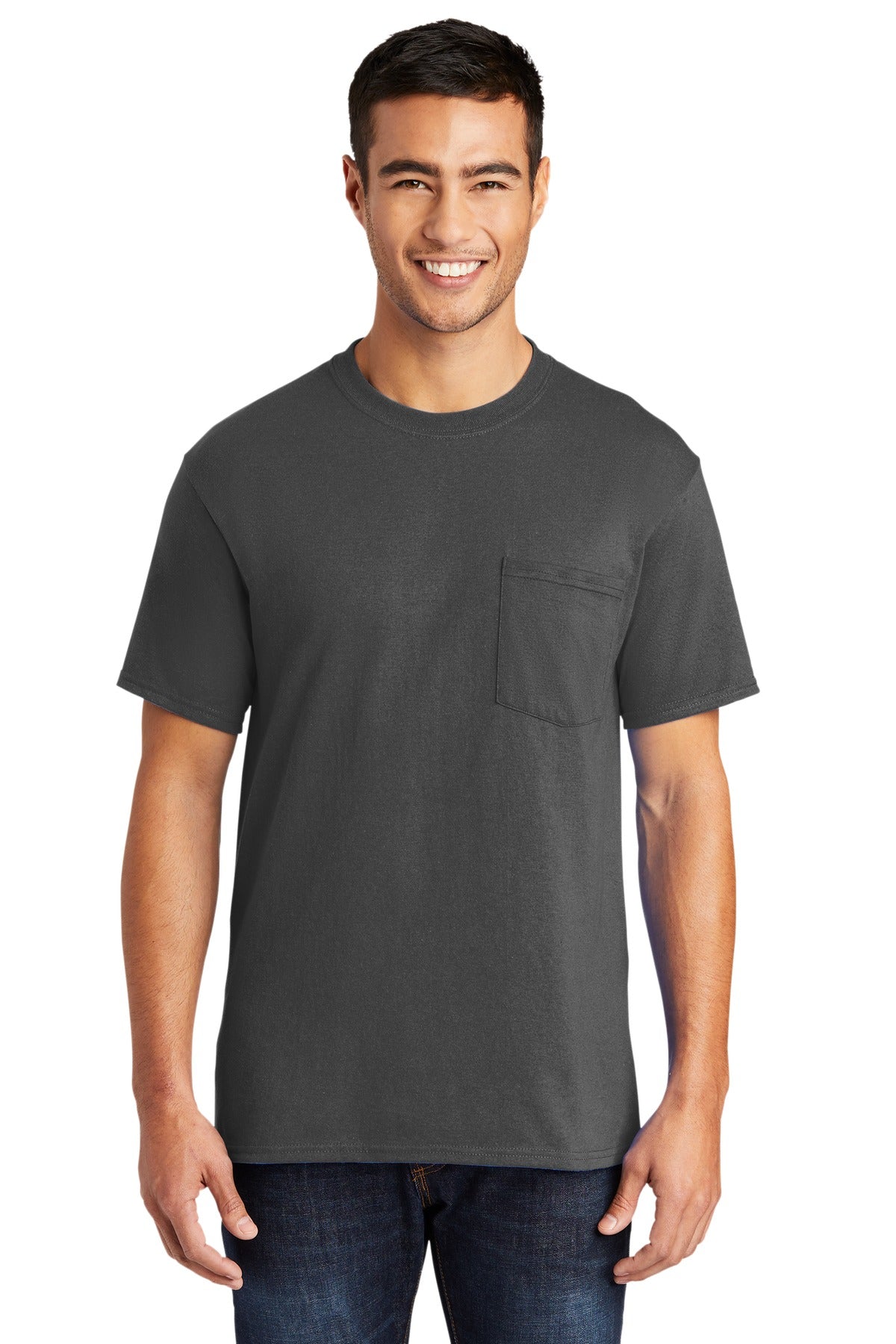 Port & Company ®  Tall Core Blend Pocket Tee. PC55PT