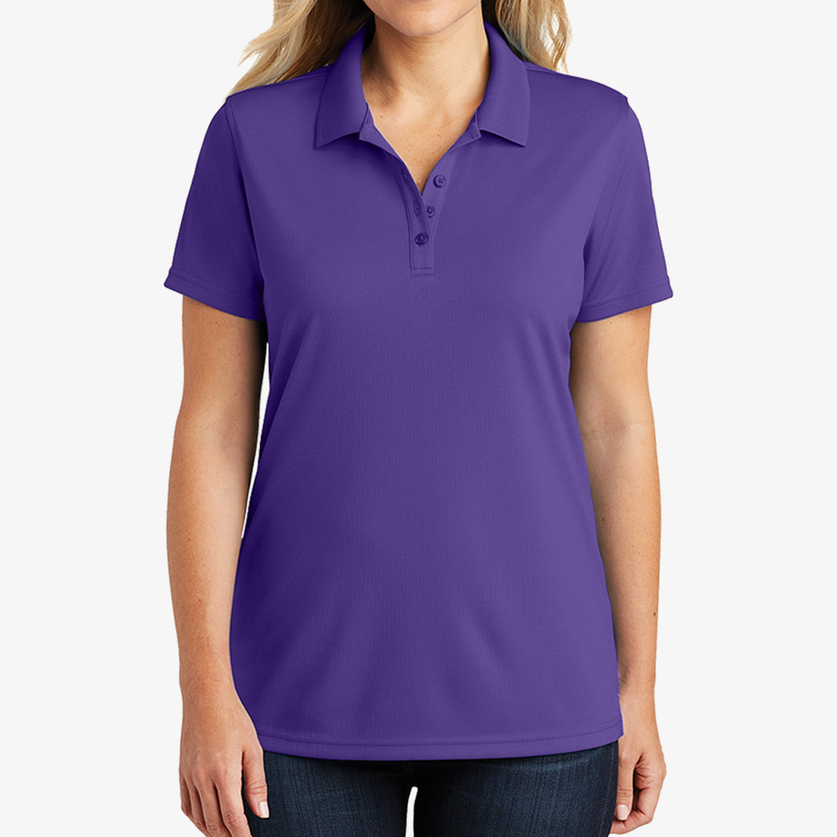 Women PosiCharge Racermesh Polo Shirt