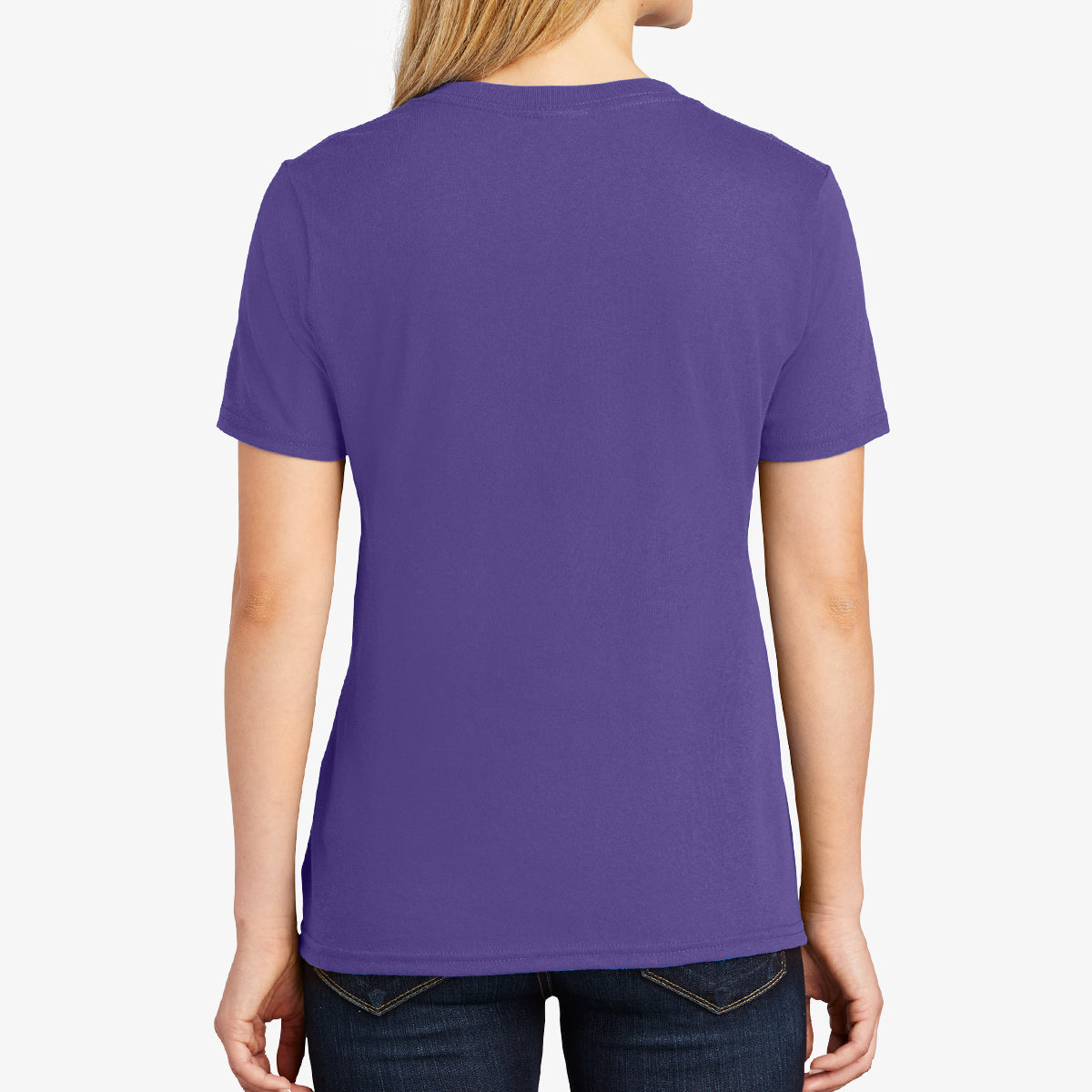 Women Core Cotton V-Neck Tee