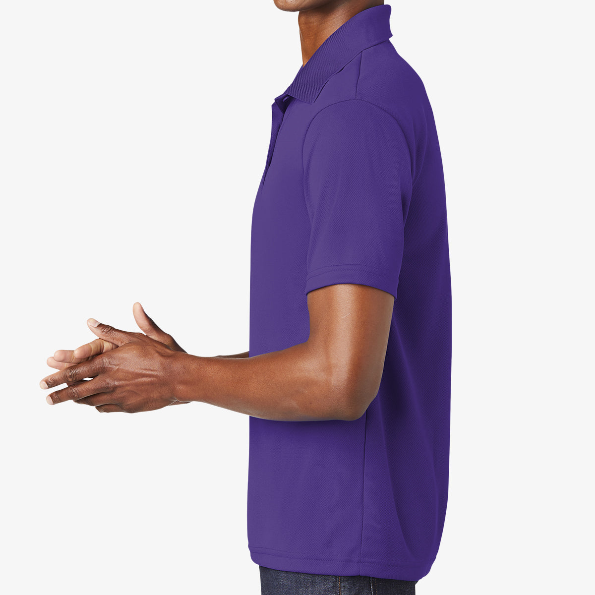 Men PosiCharge Racer Mesh Polo Shirt