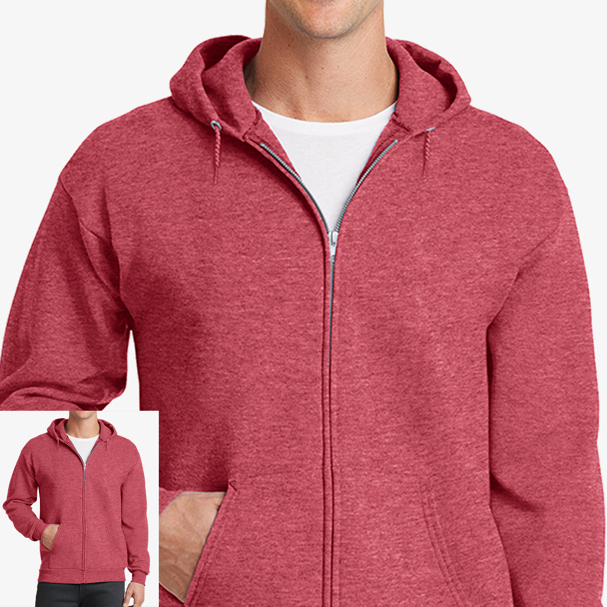 Men Zip Hoodie
