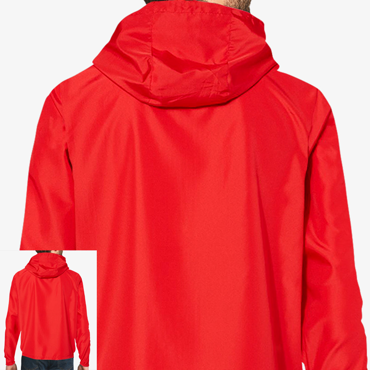 Men Windbreaker Full-Zip Jacket