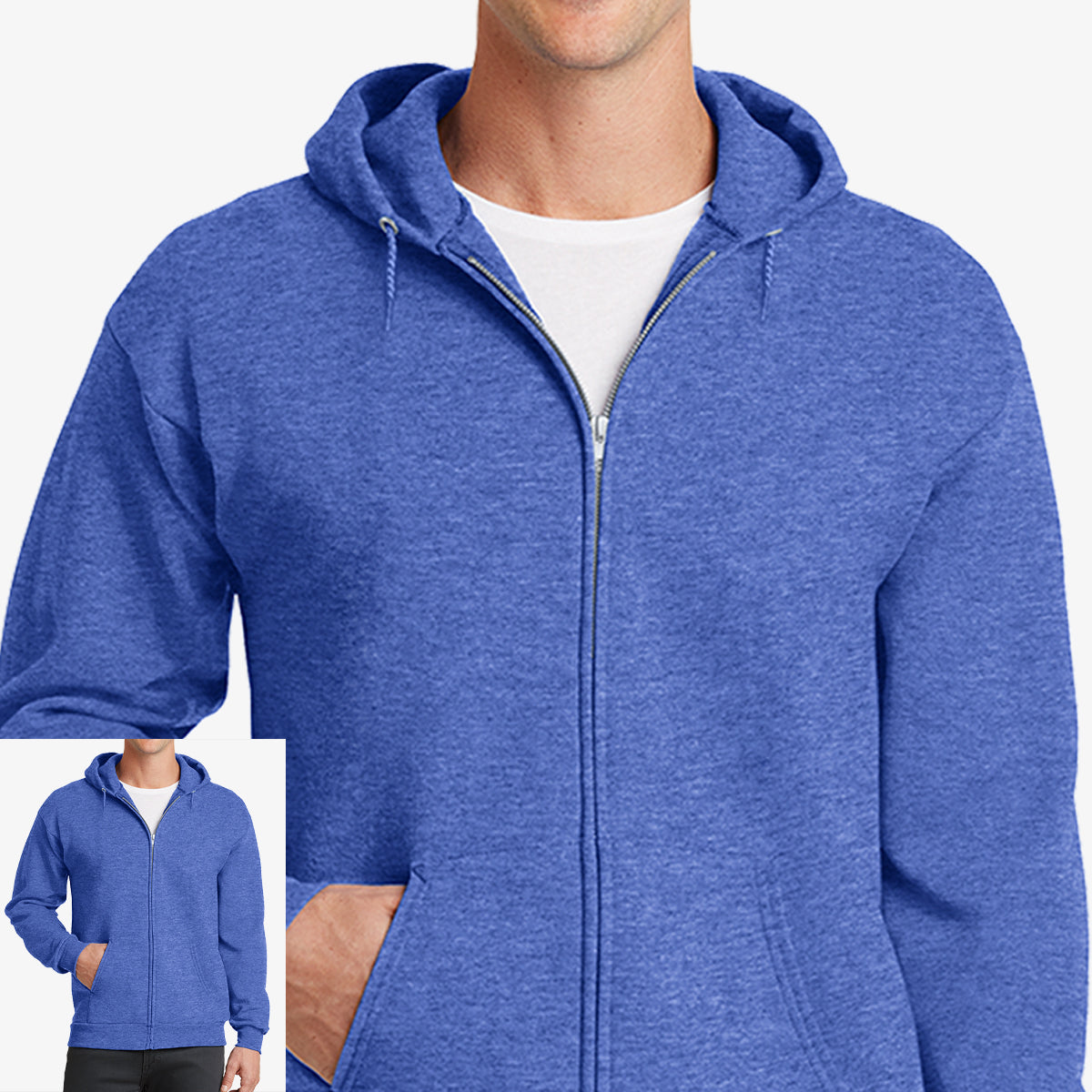 Men Zip Hoodie