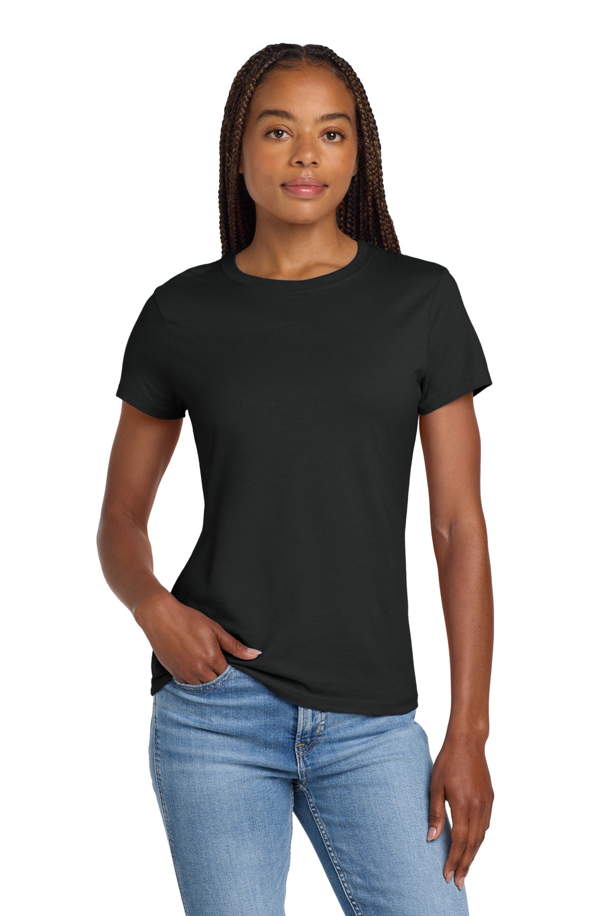 Hanes ®  Women's Perfect-T Cotton T-Shirt. SL04