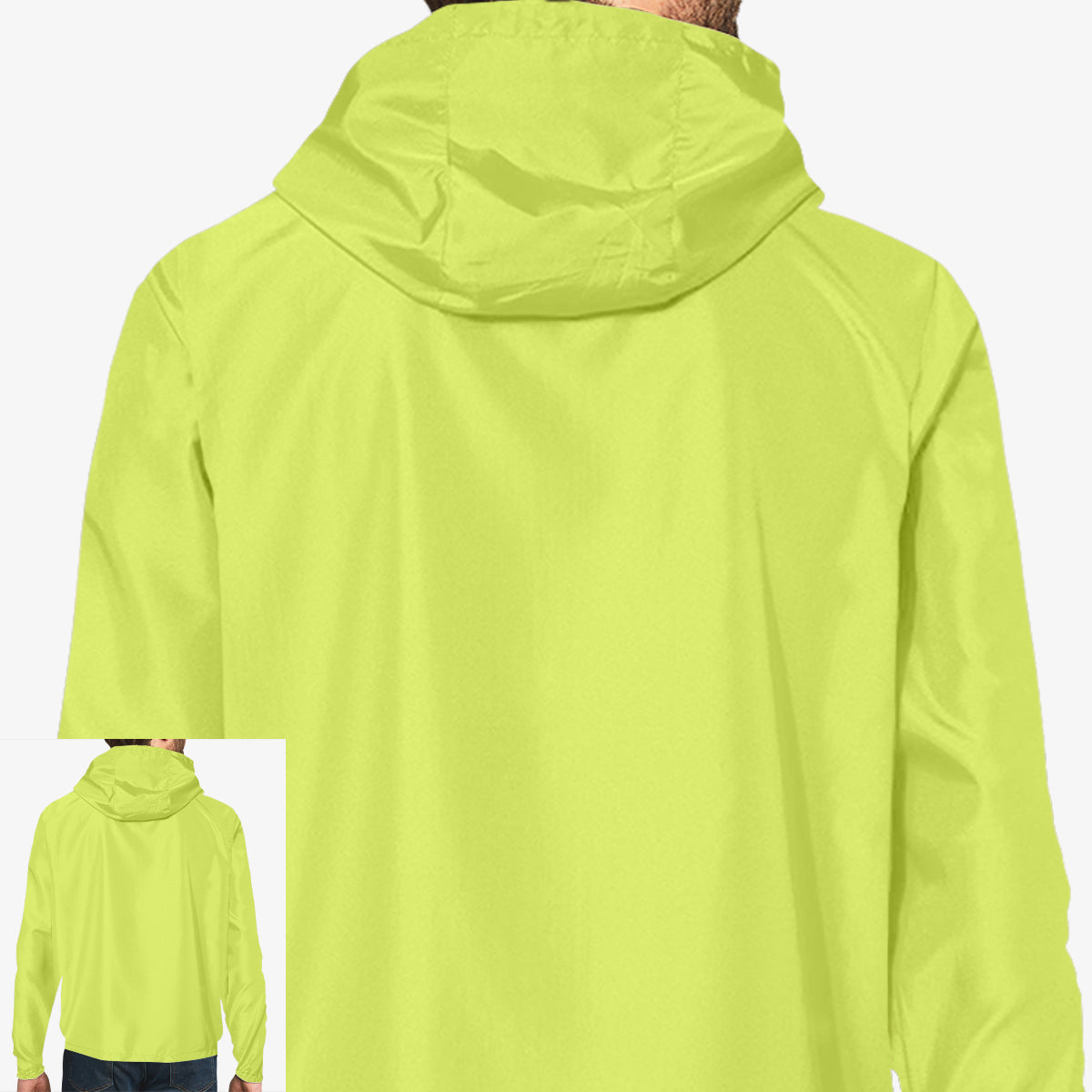 Men Windbreaker Full-Zip Jacket