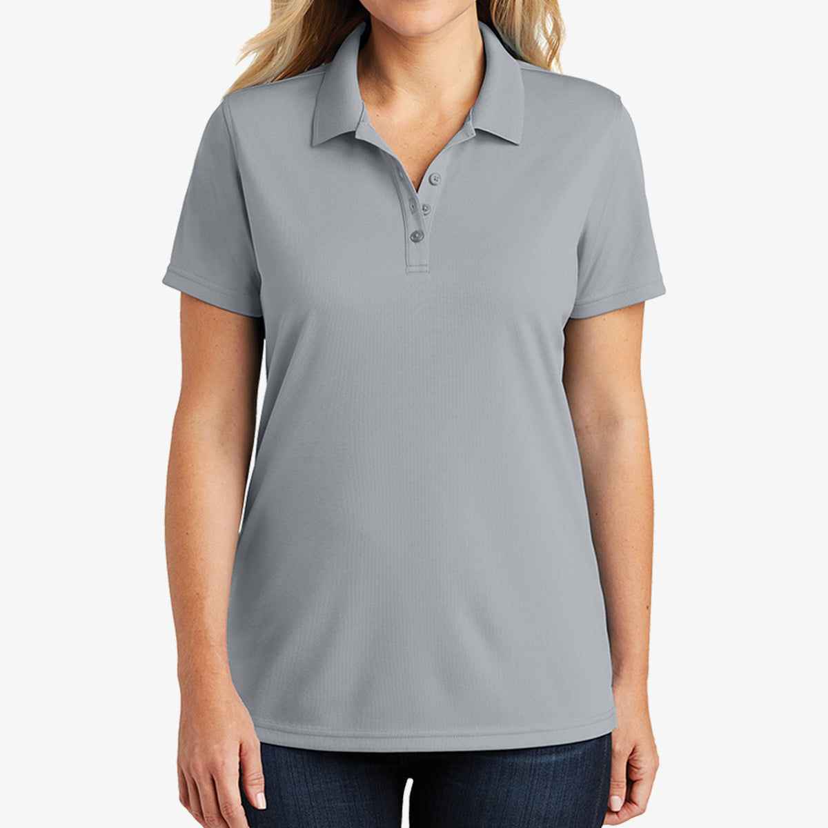 Women PosiCharge Racermesh Polo Shirt